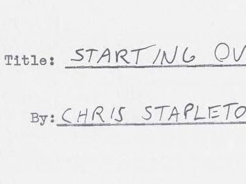 “Starting Over” – Chris Stapleton (2020)